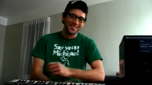 arqueete:  sufjan stevens and this shirt he’s been wearing for 10 years
