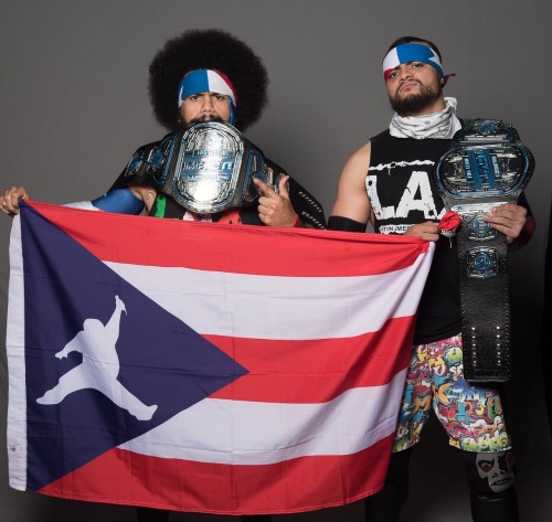 Impact World Tag Team Champions The Latin American Xchange