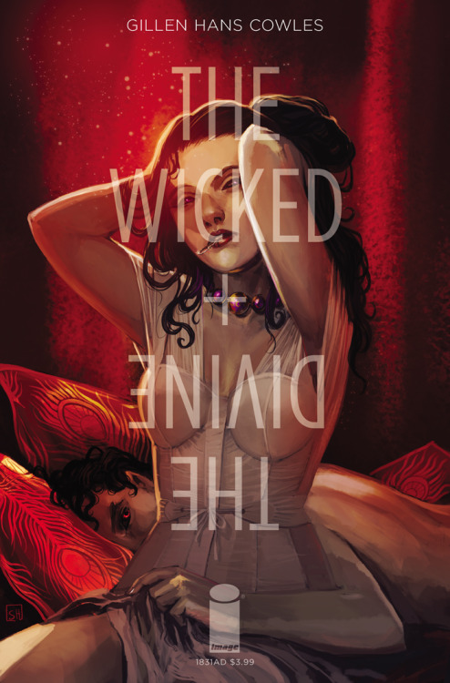 kierongillen: Stephanie Hans’ alternate cover for THE WICKED + THE DIVINE 1831 #1, out Septemb