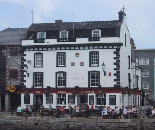 The Three Crowns, Devon