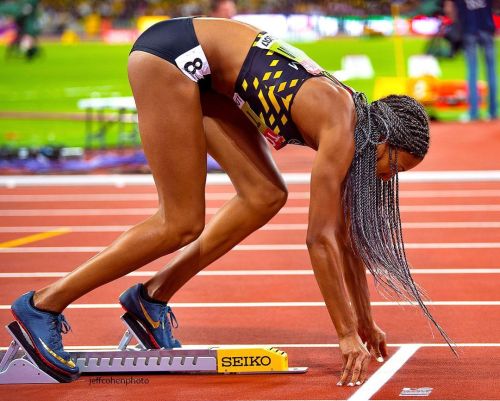 trackandfieldimage: Nafi Thiam, Belgium , Olympic gold medalist/ World Champion, Heptathlon. #athlet