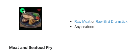 Meat and Seafood