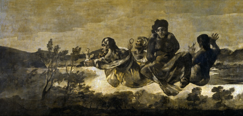 Atropos, or the Fates, Francisco Goya, 1819-23
