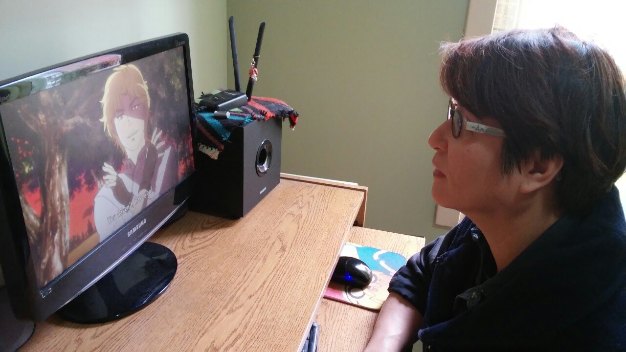 nijihmura:  i made my mom watch jojo