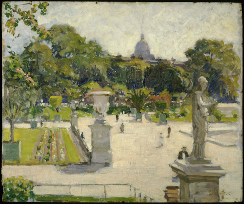 Luxembourg Gardens, George Oberteuffer, 1919