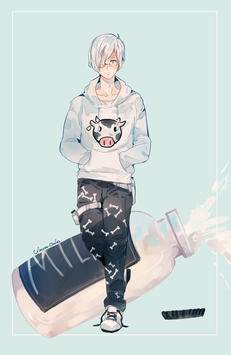 crimson-chains:  My interpretation of Milk!!! :DKaizu and I have decided he’s the