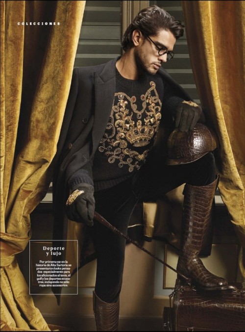 artfulfashion:  Marlon Teixeira in GQ Mexico‘s adult photos