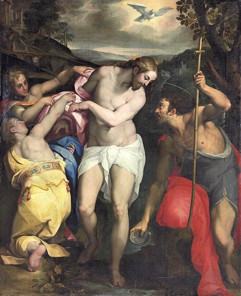 Orazio Samacchini, The Baptism of Christ, 16th century