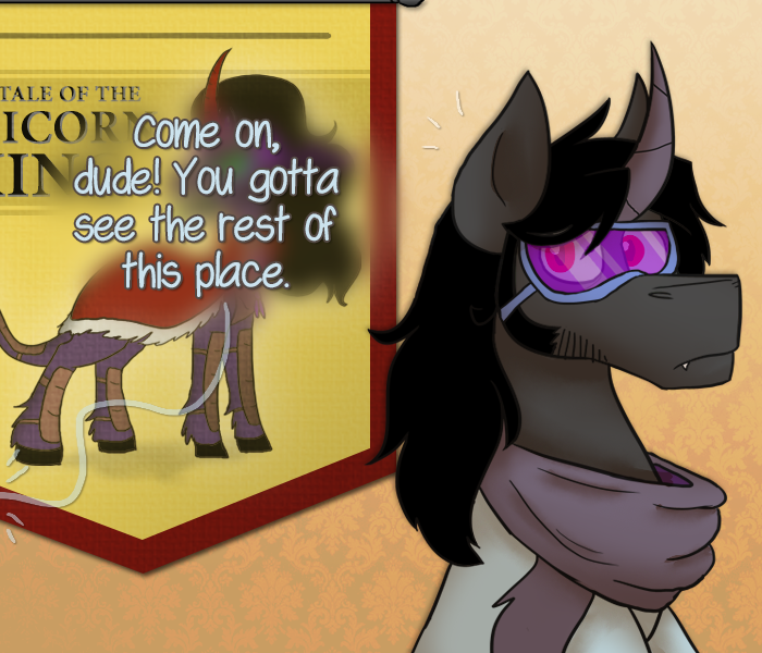 ask-king-sombra:  CONCEAL DON’T FEEL((Featuring satine-pony and ask-mystic-omen!))
