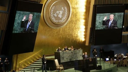 Trump says US may have “no choice but to totally destroy North Korea” during UN speechPresident Dona