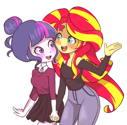 chibicmps:  Twilight x Sunset by Chibicmps