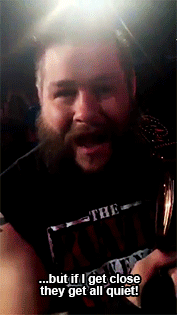 mithen-gifs-wrestling:  “They’re all tough when I’m far away.” {x}