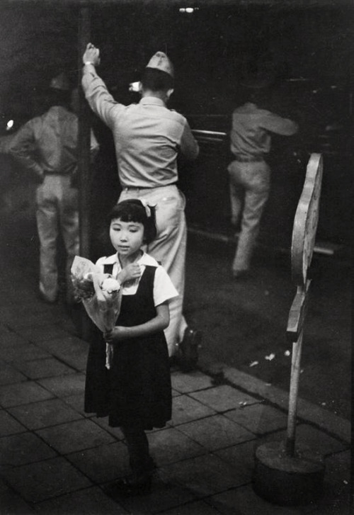 On the Ginza, Tokyo, Japan, Photo by Werner Bischof, 1951