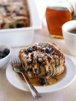 do-not-touch-my-food:  Blueberry Pancake Bake 