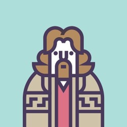 laughingsquid:  Coen Cast, Stylized Illustrations of Characters from Coen Brothers Films