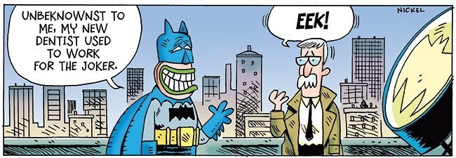 BATMAN NOTES — Dental Problems by Scott Nickel