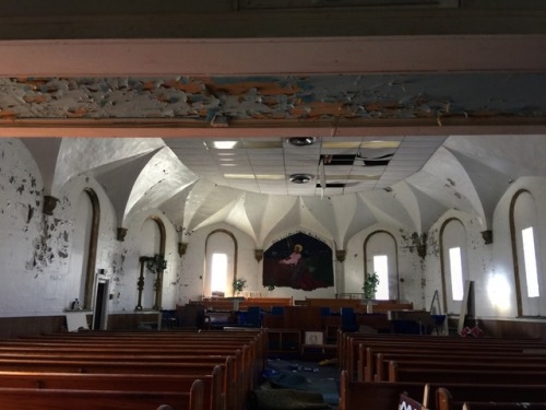 urbexworld:Abandoned baptist church in Cleveland Ohio