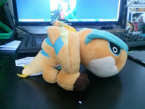 globalmonsterhunters: Monster Hunter Monster Plush - ティガレクス TigrexSpoke a bit too soon on the last M