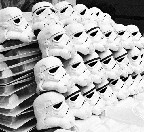 stormtrooper helmets