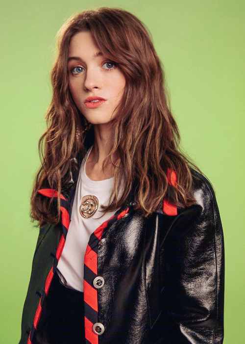 NATALIA DYER photographed Netflix Queue, July...: Daily Women