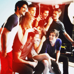 allteenwolf:   The best cast in the world. I present you, The Teen Wolf Cast, ladies