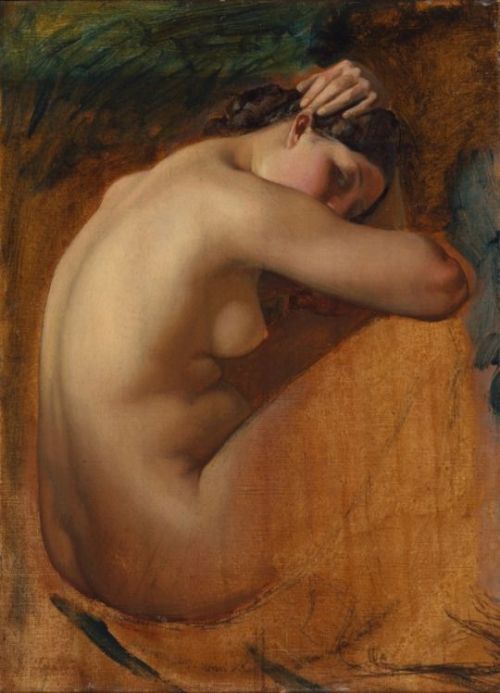 Henri Lehmann, Study of a Female Nude