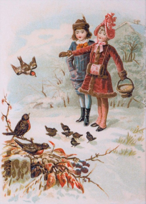 Illustration from a French children’s book, Alphabet Bijou by Madame Doudet, published circa 1896. I