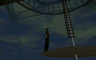 n64thstreet:  Hitching a ride in GoldenEye 007, by Rare.   