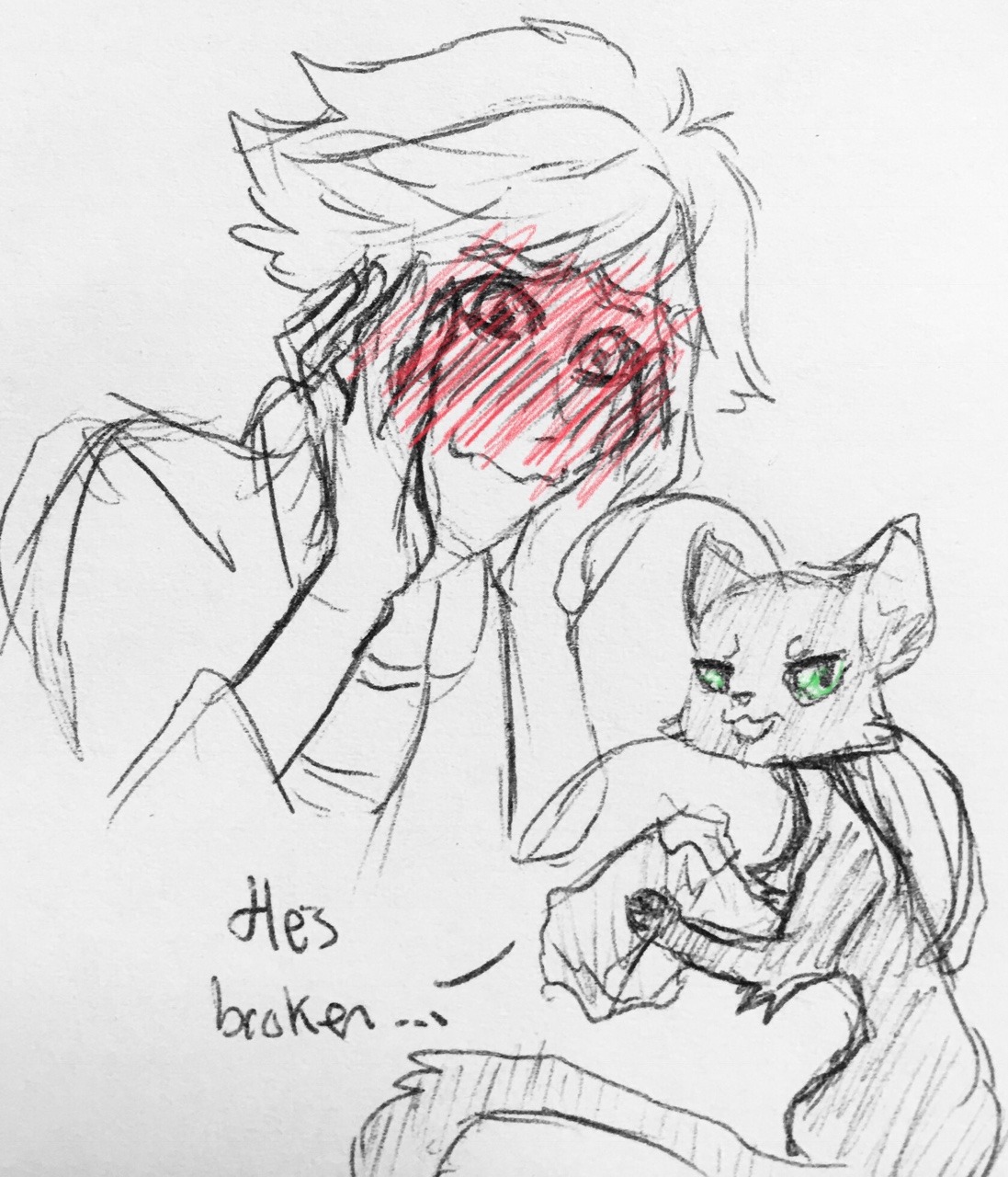 miracu-less:  -If LadyBug comes to terms with her feelings for Chat Noir-Slowly going