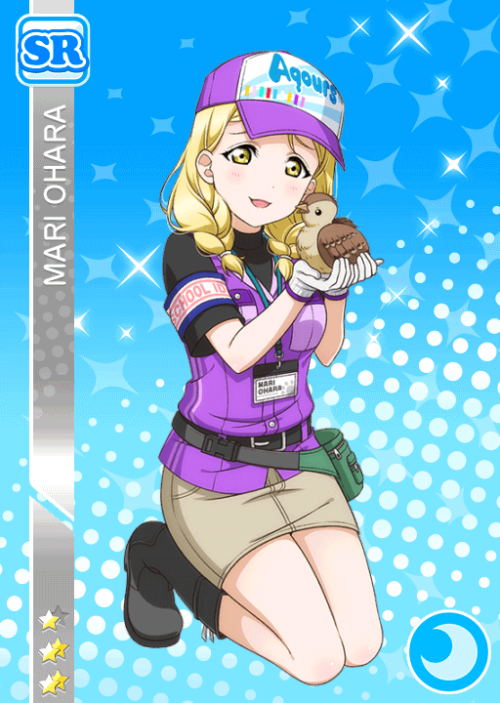 Aqours Animal Set - SRs Pt.1 Takami Chika -  コアラの眠り (Perfect Lock)Ohara Mari -  熱いパッシ