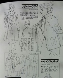 bleedingcoffee42:    From TV Animation FMA Official Guidebook 3   