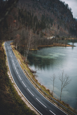 moody-nature:the long road home | By Philipp