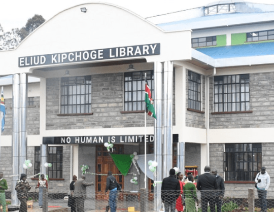 Sh100million Eliud Kipchoge Library Commissioned At Kapsisiywa Secondary