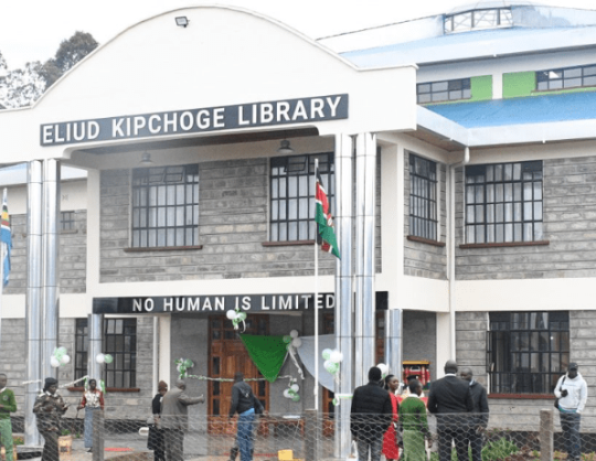 Sh100million Eliud Kipchoge Library Commissioned At Kapsisiywa Secondary