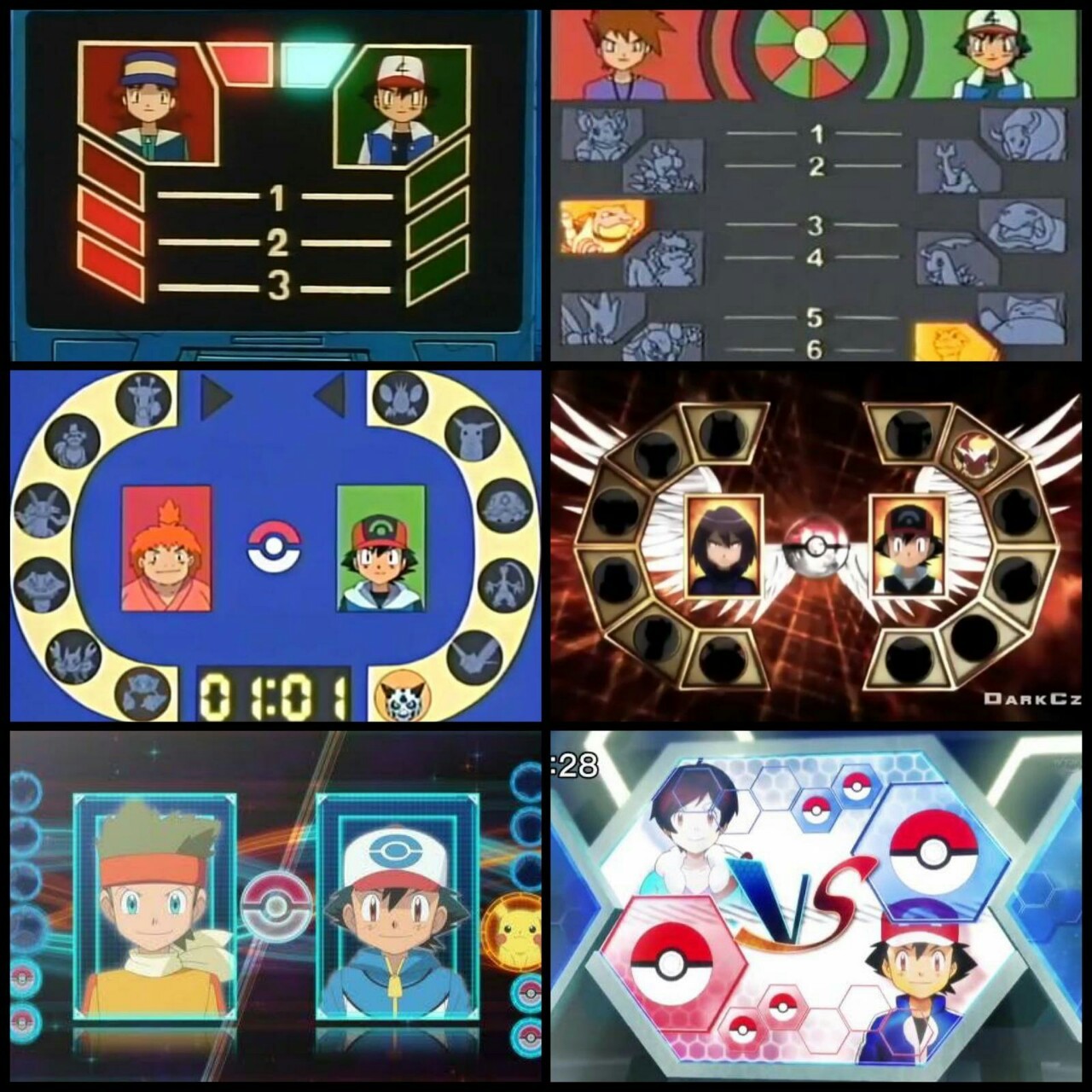 demshinypokeballs:  League Evolution throughout the years. 