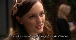 newyorkcitygethigh:  Blair Waldorf always has it right. 