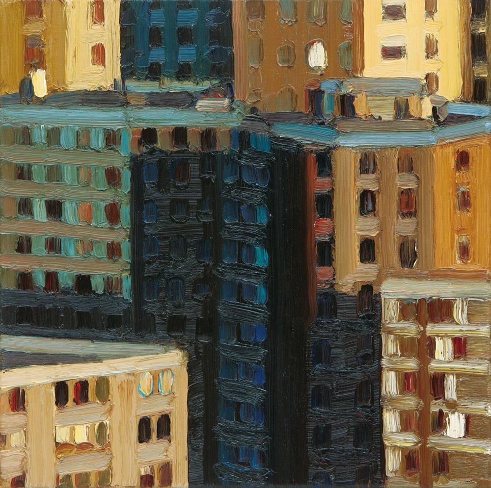 thunderstruck9:  Ralph Fleck (German, b. 1951), Bronx 171Ⅲ (N.Y.). Oil on canvas,