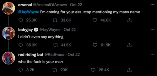 Another Chapter Of My "The Waynes On Twitter" Work On AO3