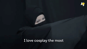 Hijab is not a barrier to cosplay.