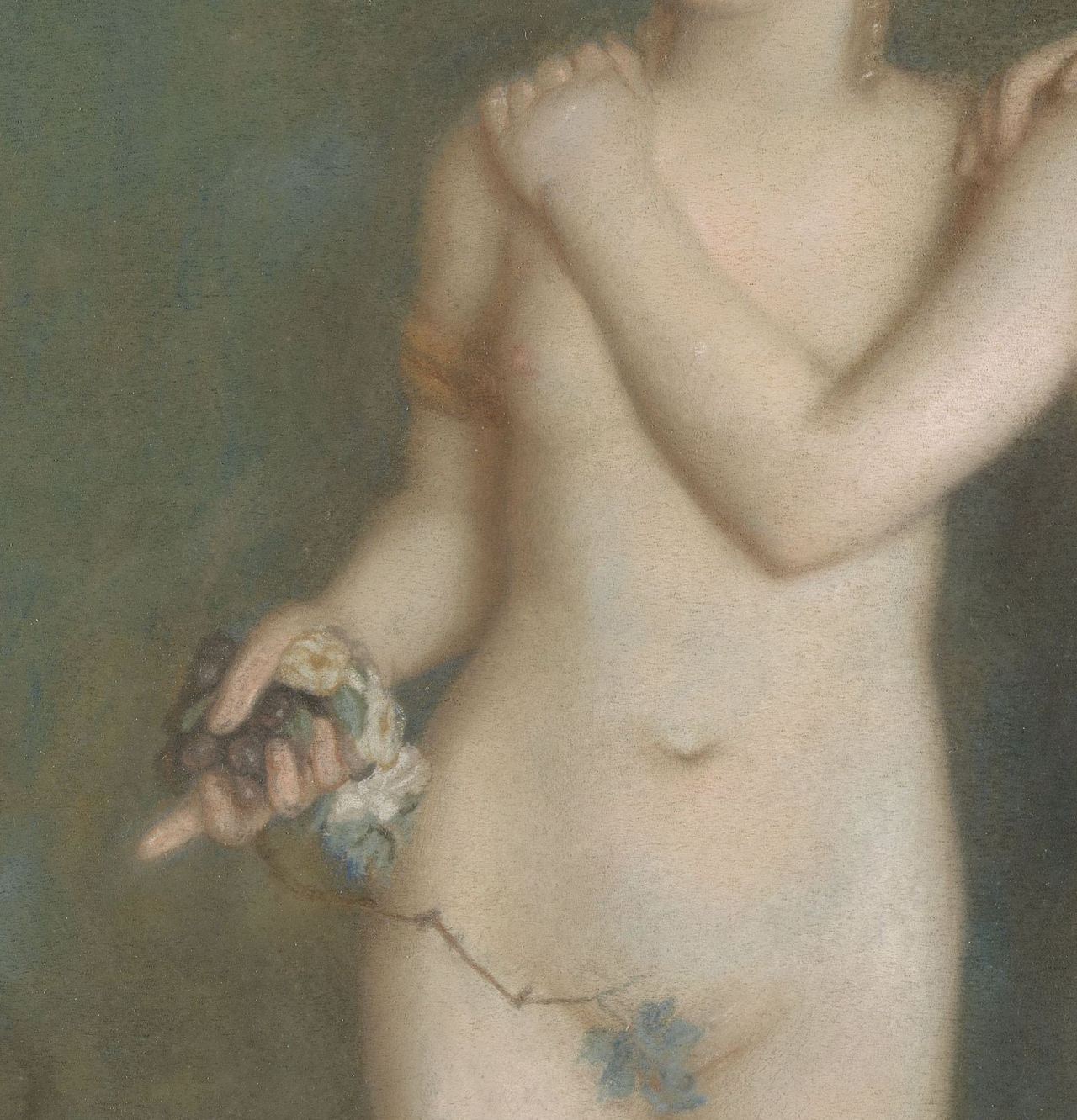 achasma:The Three Graces (detail) by Carle van Loo, c. 1763.