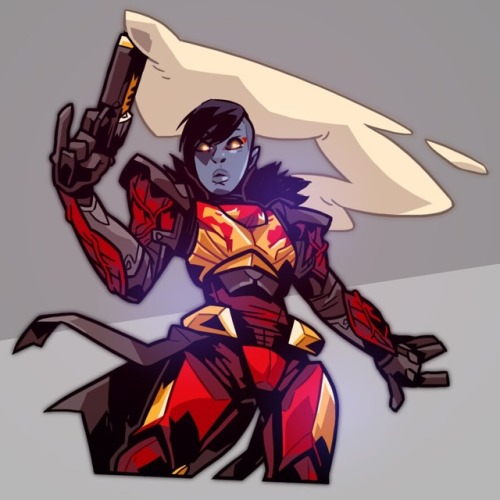 princeofcake: ‪My Destiny 2 titan. “Why do I videogame too much?” I’ve asked myself since the very day I was born. Right outta the womb. Doctor was very confused 🤷‍♂️