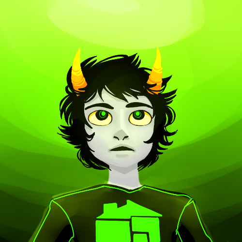 stridersis:demented-sheep:aesart:A young Homestuck Fandom stands in his bedroom. It just so happens 