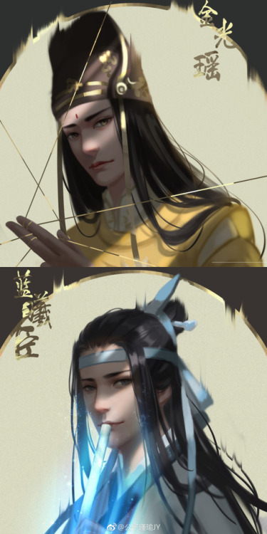 youlanshi:Wei Wuxian, Lan Wangji, Jin Guangyao, Lan Xichen by 公子瑾瑜JY