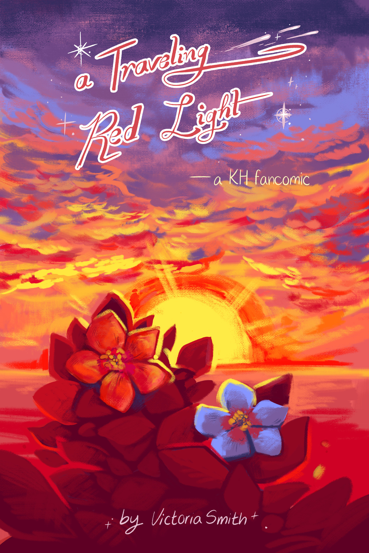 sicklydoodles:  🌟 A Traveling Red Light 🌸​Kairi and Lea have a nice sparring