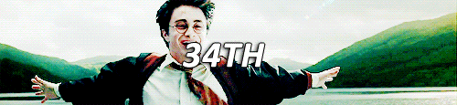 gifharrypotter:Happy 34th Birthday Harry James Potter! (July 31)