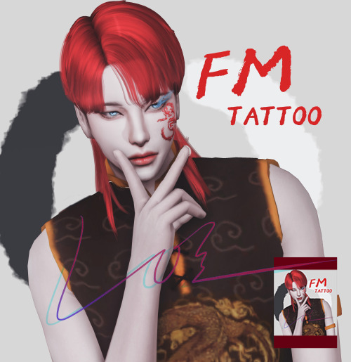 [Loi]long_FM Tattoo10 Swatches.No secondary upload, no resellingDon’t pack my ccDon’t declare that m