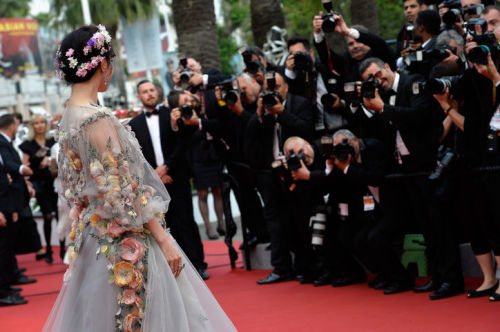 Fan Bingbing in Marchesa, 2015