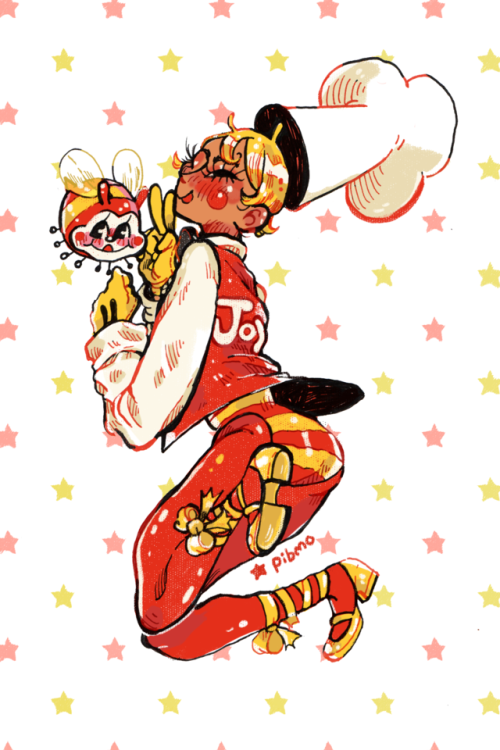 pibmo: ~ fast food idols ~ ⭐⭐ 5x7 collectable postcard prints available here!