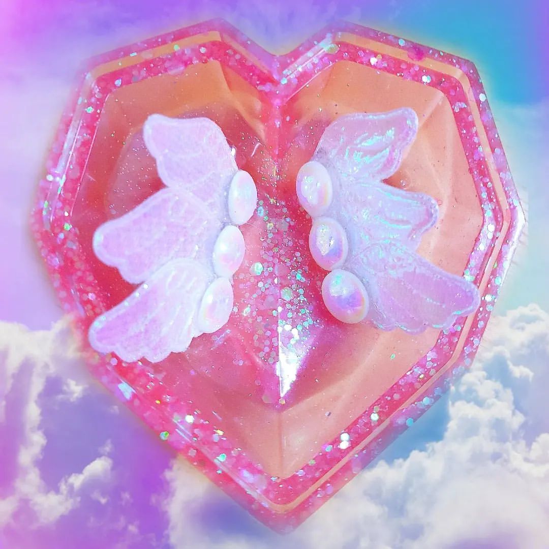 3d Lavender Heart Spinning (Unknown Credits), pastel , purple , webcore ,  fairykei , aesthetic - Free animated GIF - PicMix