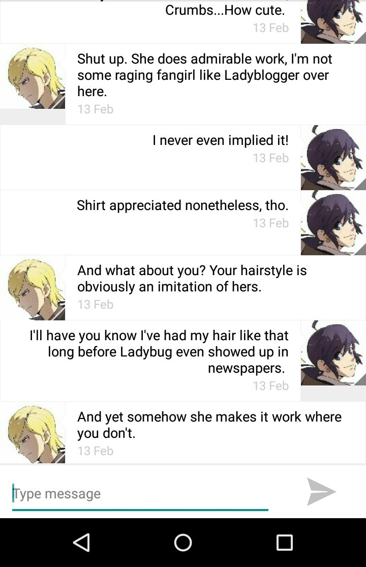 lady-maribug:  Part 2 of Felix and Marimette’s texts!